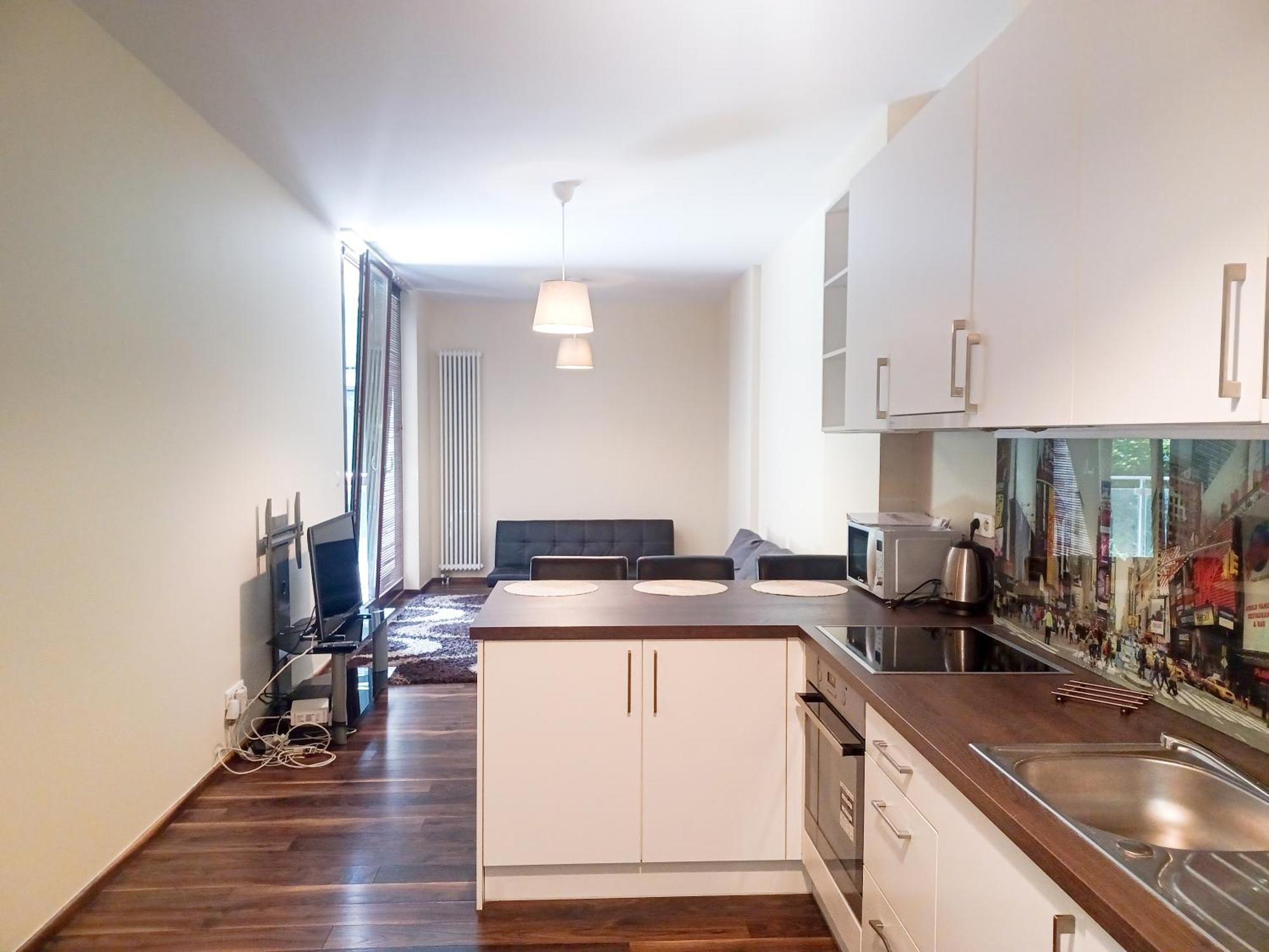 Apartamenty Triton Park Varsovia Exterior foto
