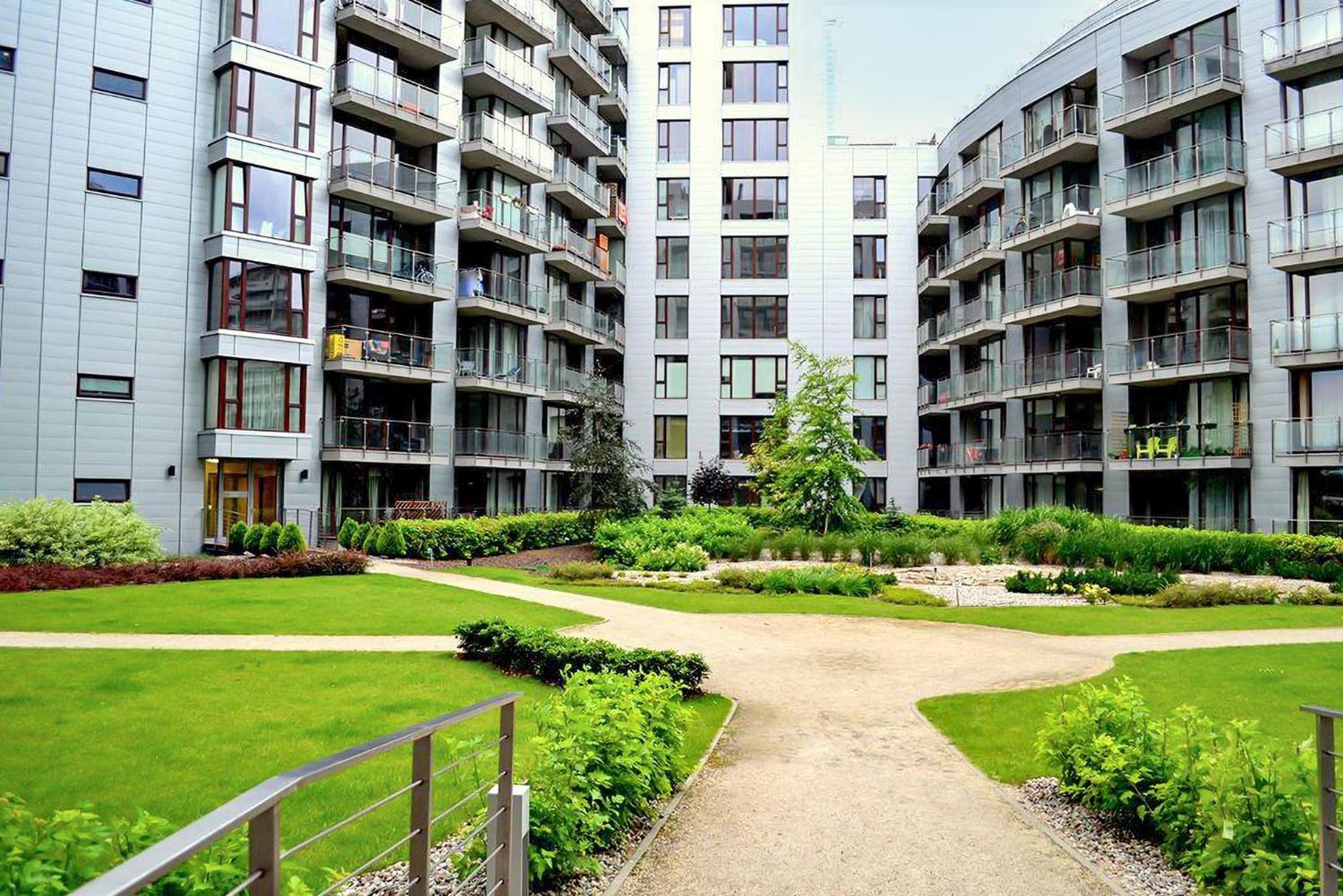 Apartamenty Triton Park Varsovia Exterior foto