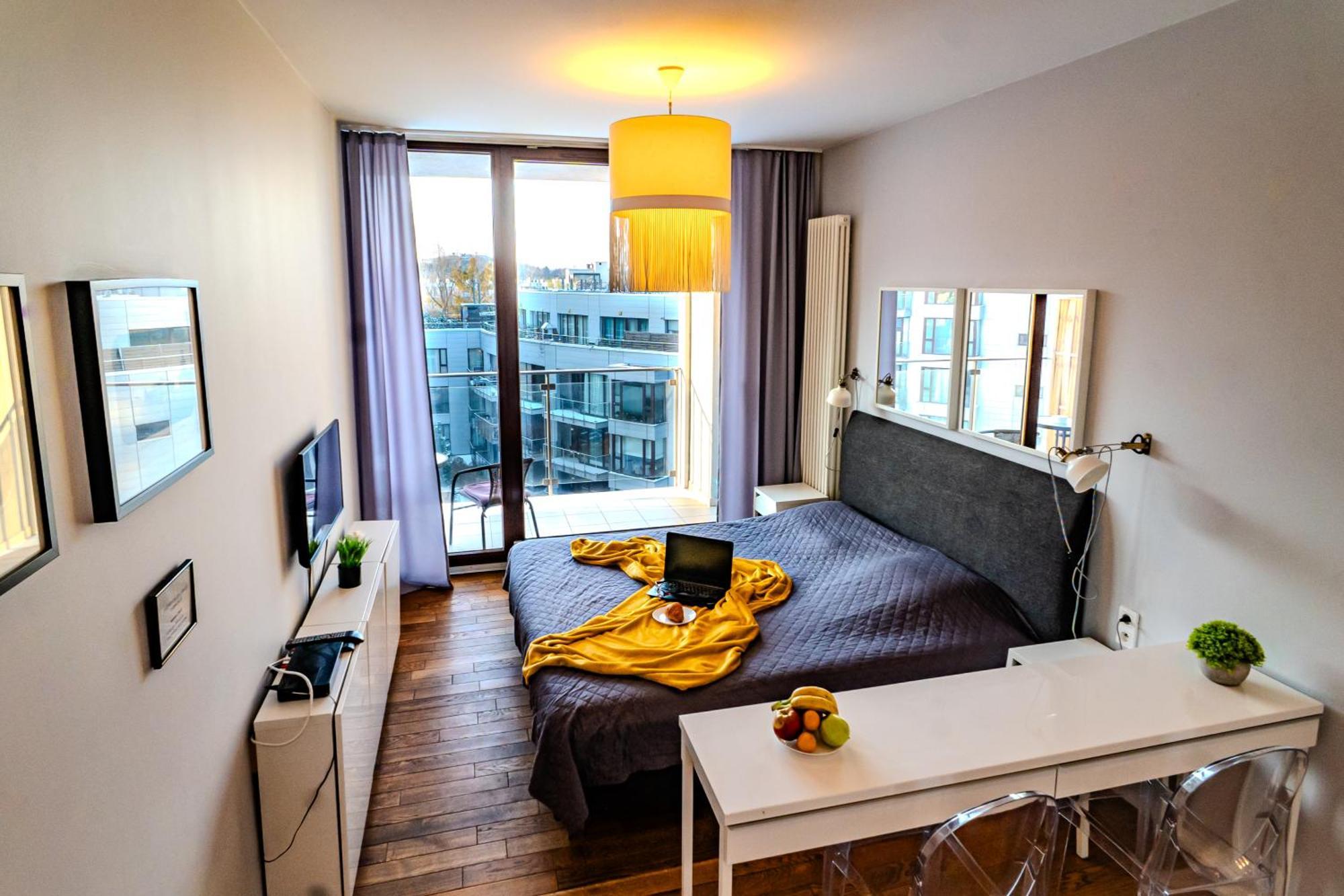 Apartamenty Triton Park Varsovia Habitación foto
