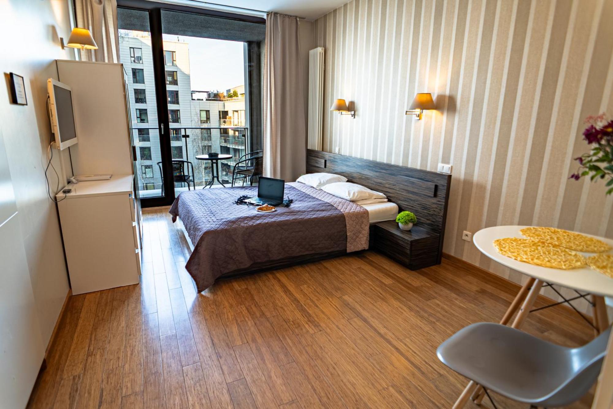 Apartamenty Triton Park Varsovia Exterior foto